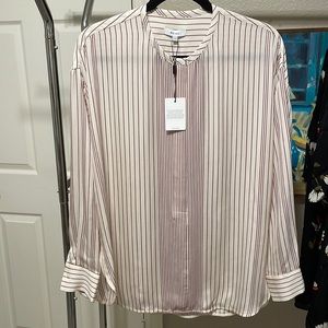 Reiss Carlie Stripe, long sleeve top. Size 6 US